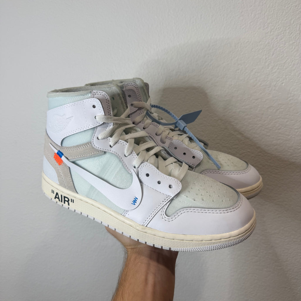 Jordan 1 Retro Virgil Off White Alaska  - Size 10.5