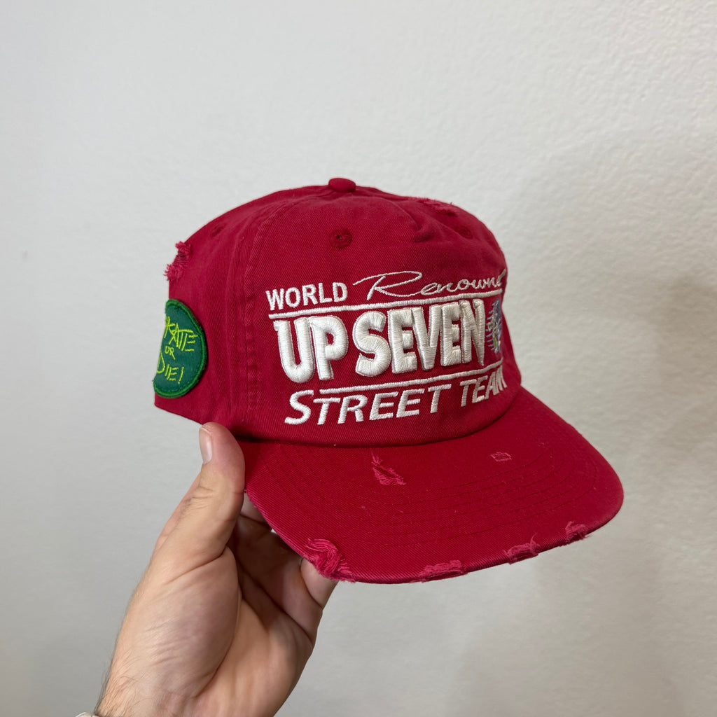 Up7 Skate Rosy Red Intl Team Snapback Hat