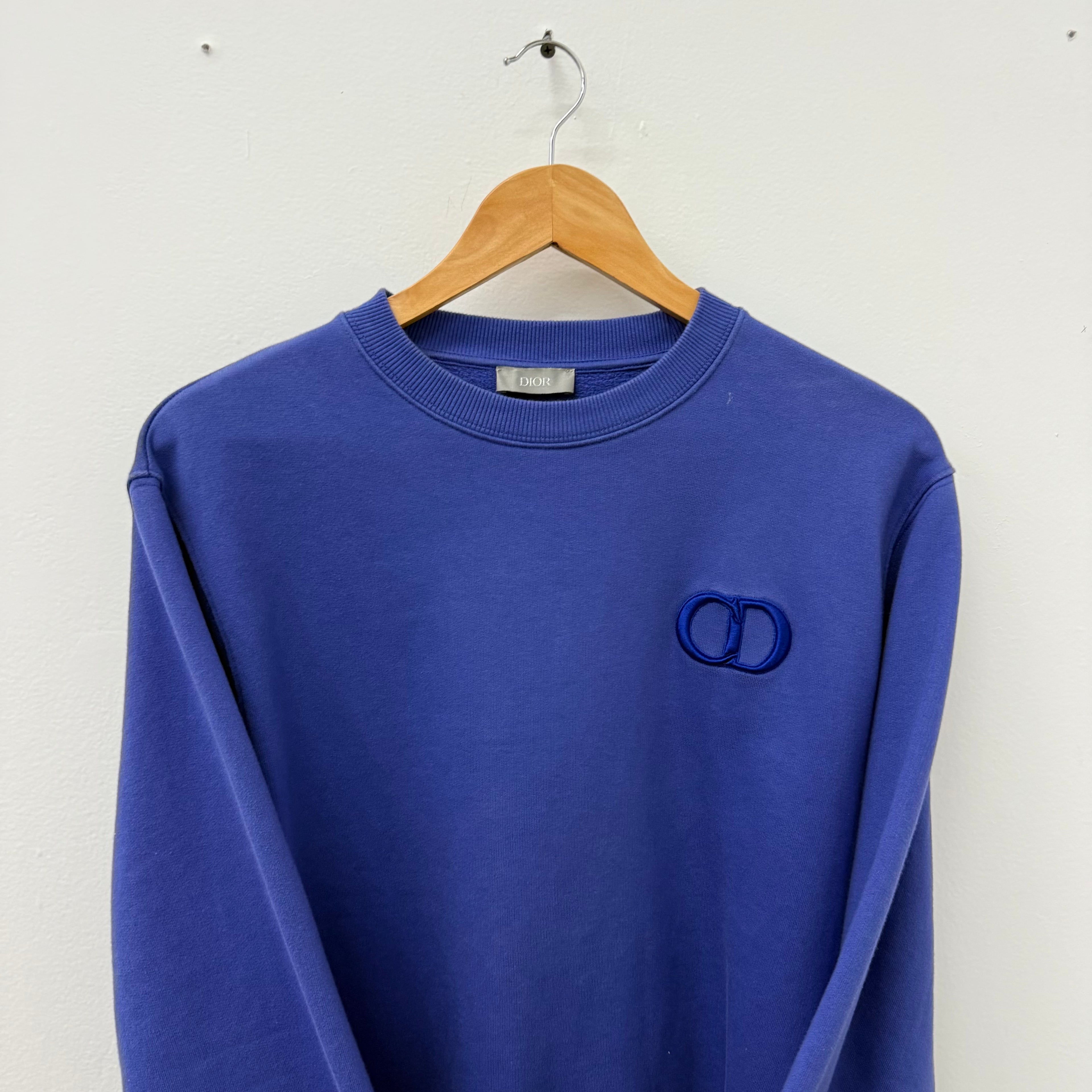 Dior CD Purple Crewneck - Size L