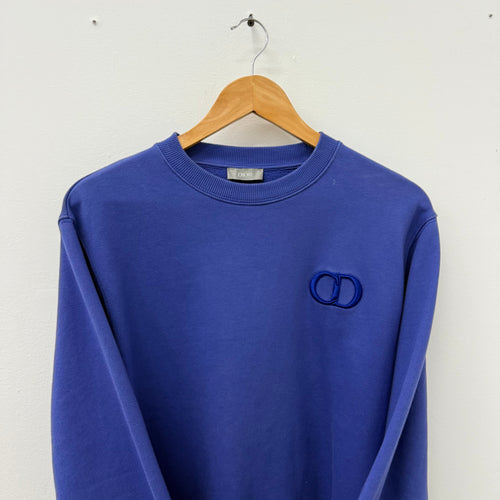 Dior CD Purple Crewneck - Size L