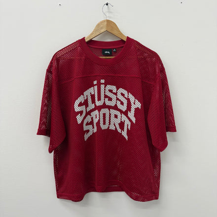 Stussy Sport Mesh Jersey - Size XL