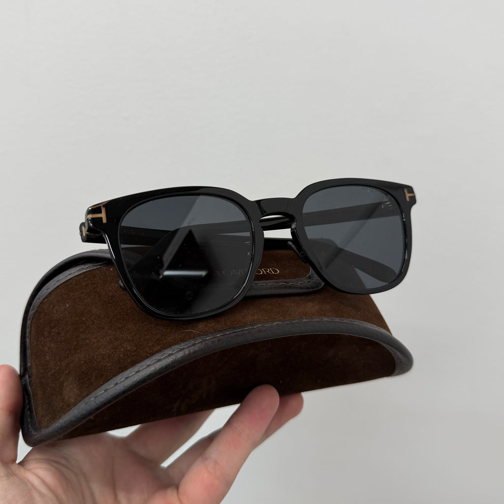 Tom Ford Smoke Square Sunglasses