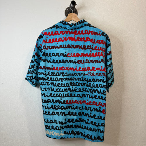 Marni Script Logo Button Up Shirt - Size 50 (L)