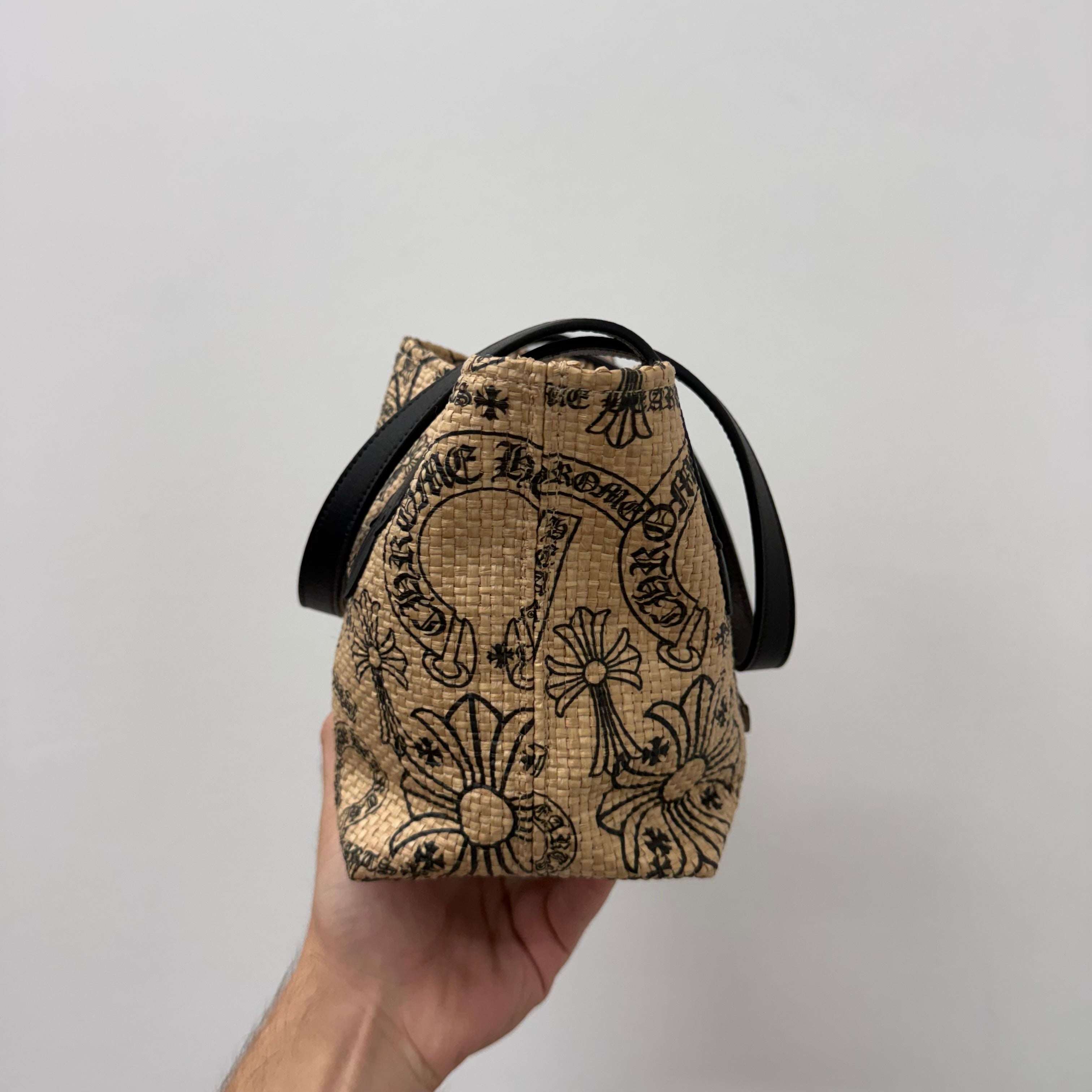 Chrome Hearts Stencil Mini Beach Tote Bag