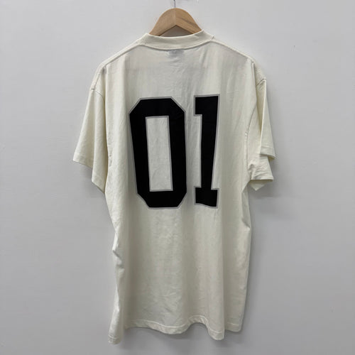 Balenciaga 01 Basketball White T-Shirt - Size 1 (L/XL)
