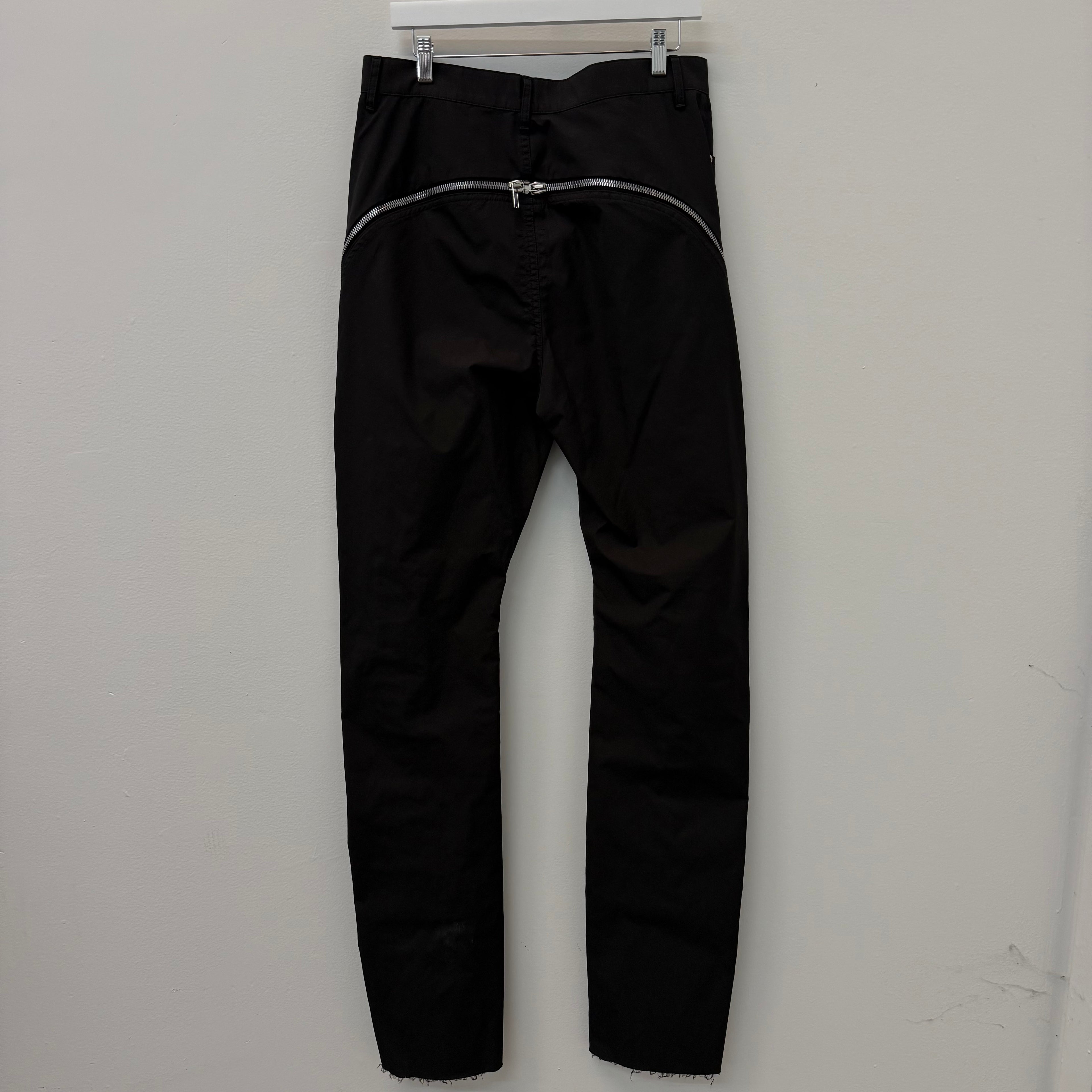 Rick Owens Banana Temple Black Pants - Size 33