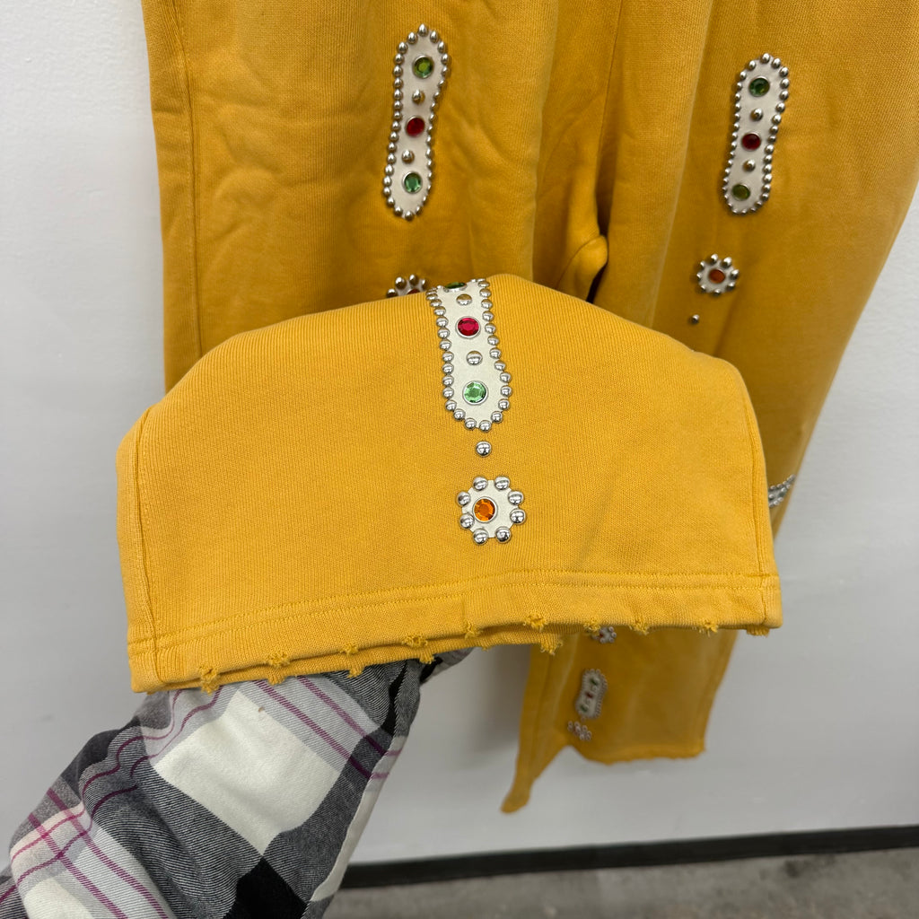 Bravest Studios Sapphire Sweatpants Yellow - Size L/XL