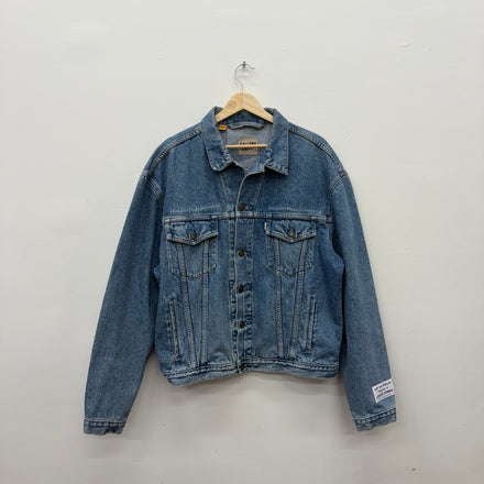 Gallery Dept Denim Logo Andy Jacket - Size XXL
