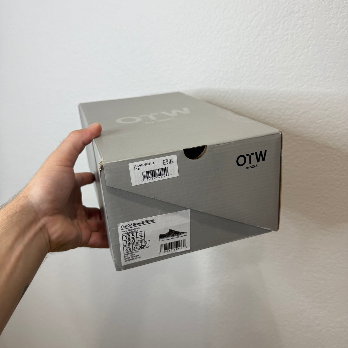 Vans OTW Old Skool Floral Rivet Vibram - Size 10.5