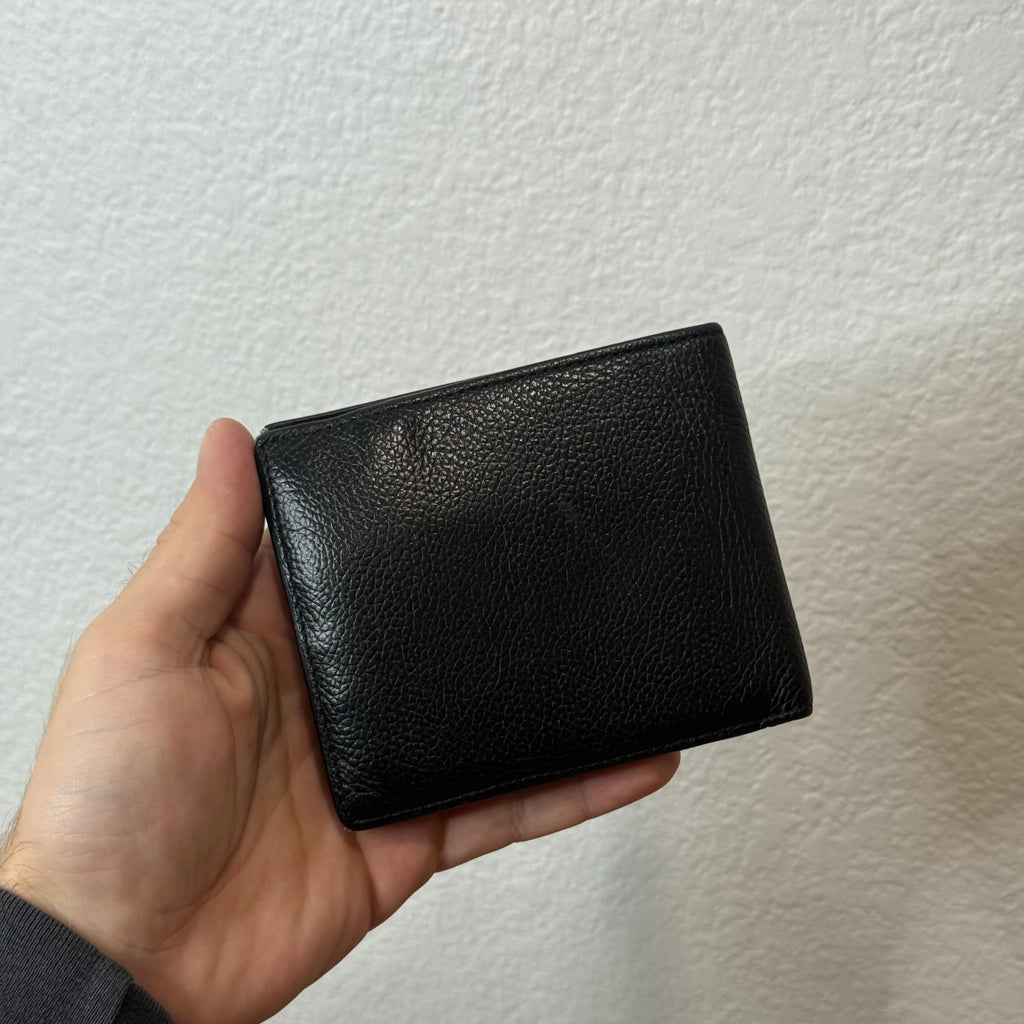 Balenciaga Text Logo Bifold Wlalet