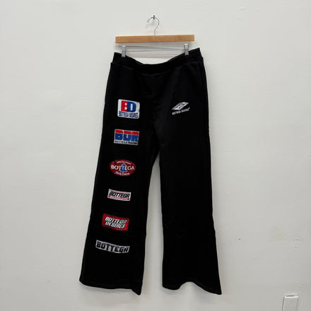 Bottega Desires Patches Sweatpants Black