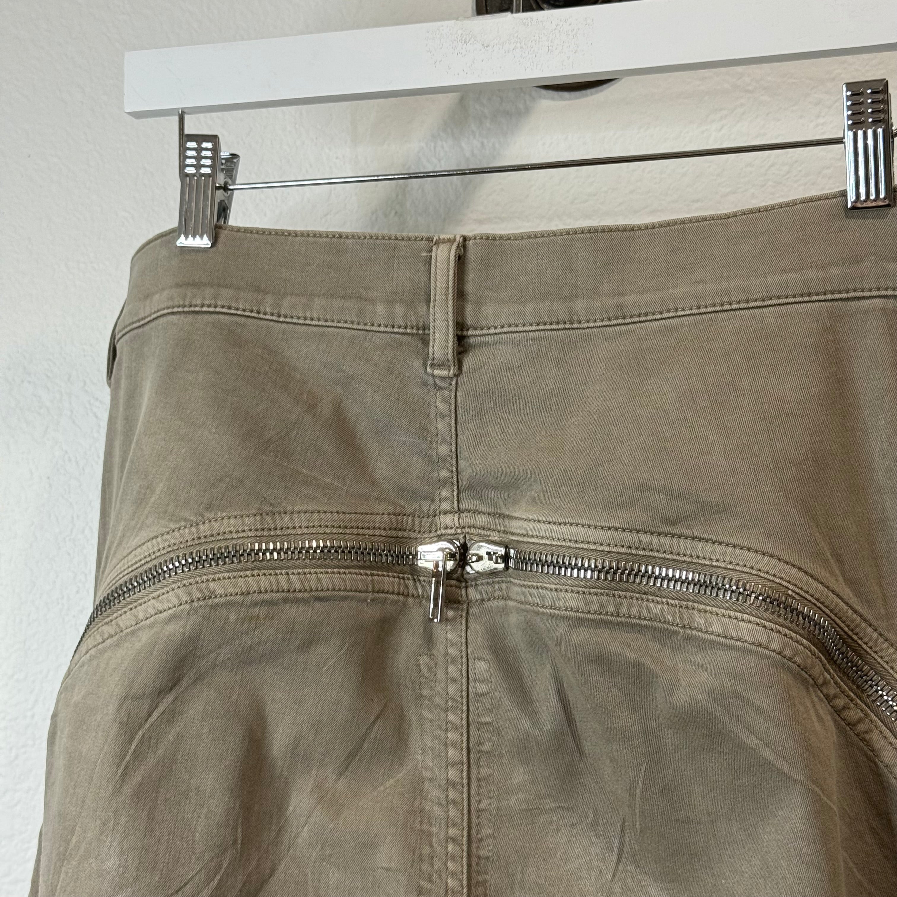 Rick Owens Bolan Banana Cut Pants Brown - Size 34