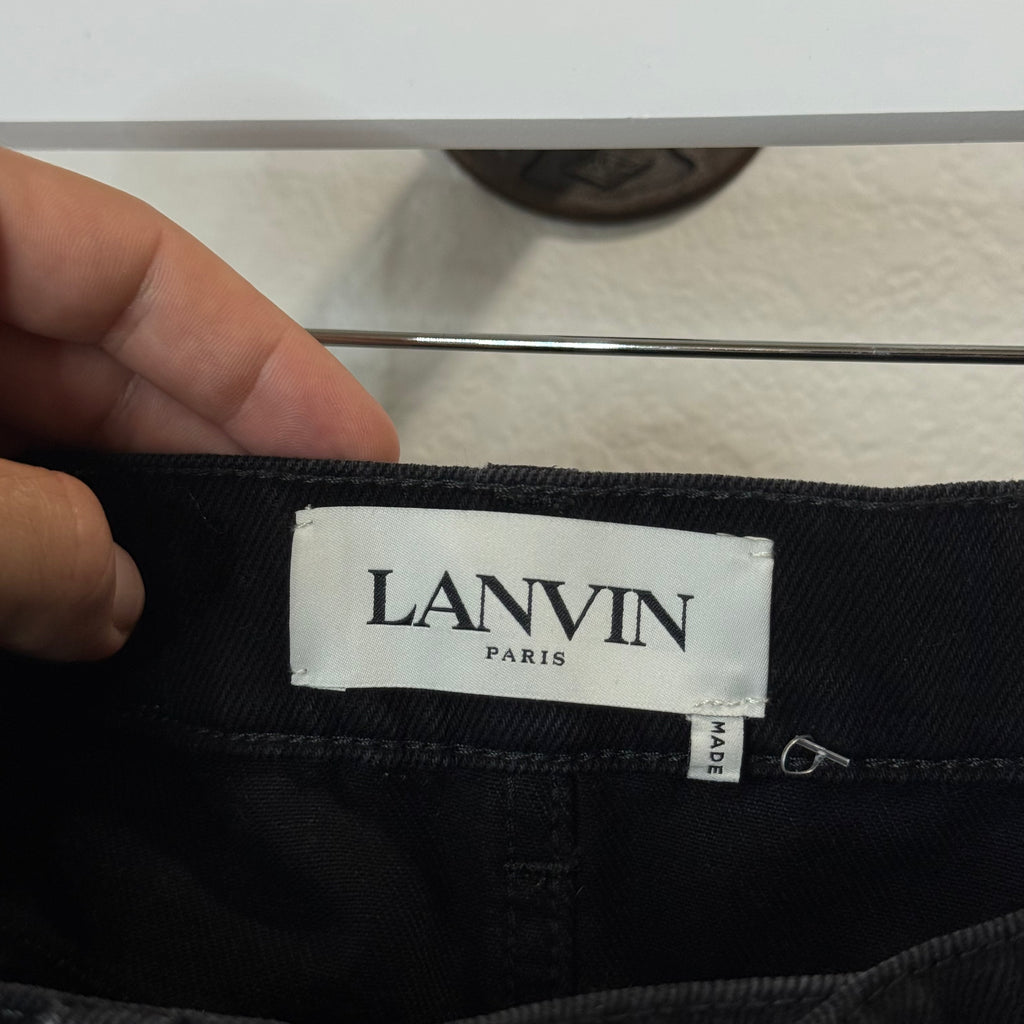 Lanvin x Gallery Dept Black Denim - Size 36