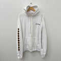 Chrome Hearts Plus Hollywood White Hoodie - Size L