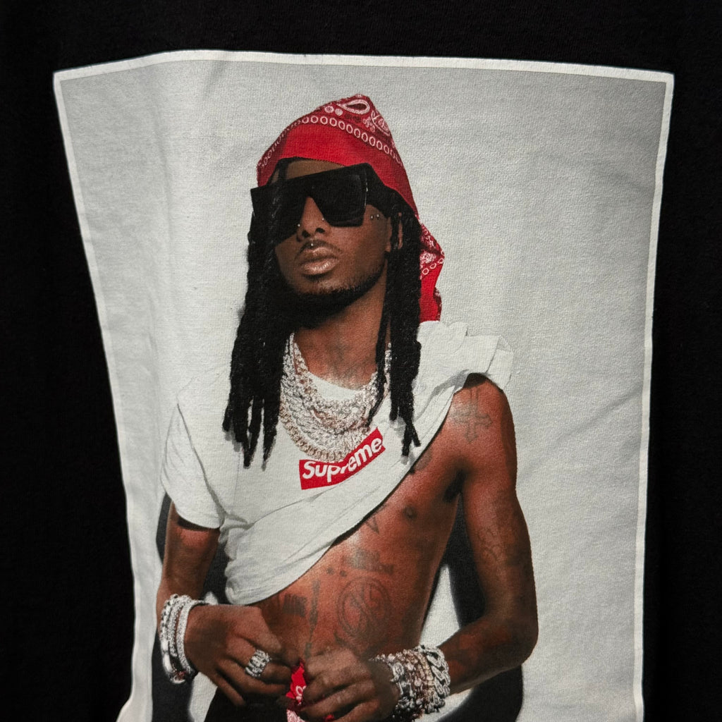 Supreme Playboi Carti T-Shirt Black - Size XL