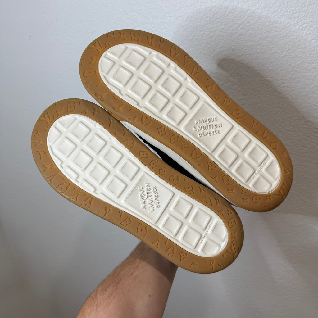 Louis Vuitton Tilted Skate Sneaker Suede - LV Size 10 (US 10.5-11)