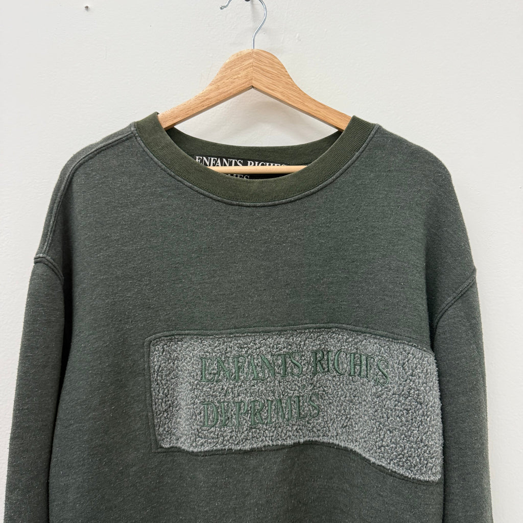 ERD Enfants Riches Deprimes Green Nouveau Sweatshirt - Size L