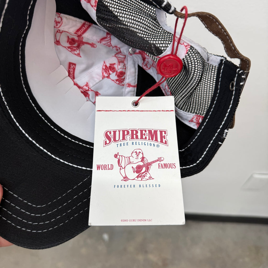 Supreme True Religion 6-Panel Trucker Hat