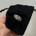 Chrome Hearts Vine Eternity Ring Silver - Size 9