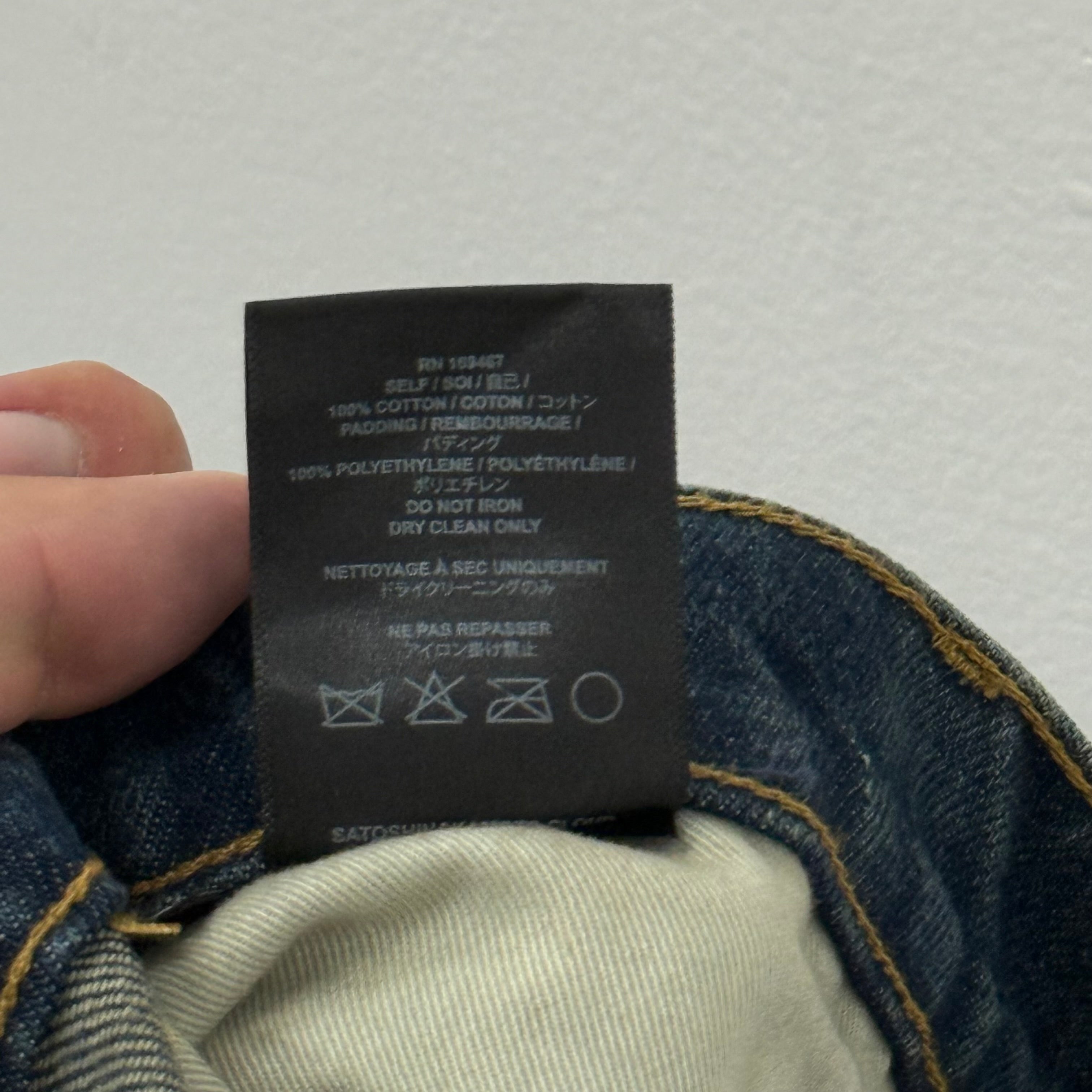Satoshi Nakamoto Enduro Denim Jeans - Size 36