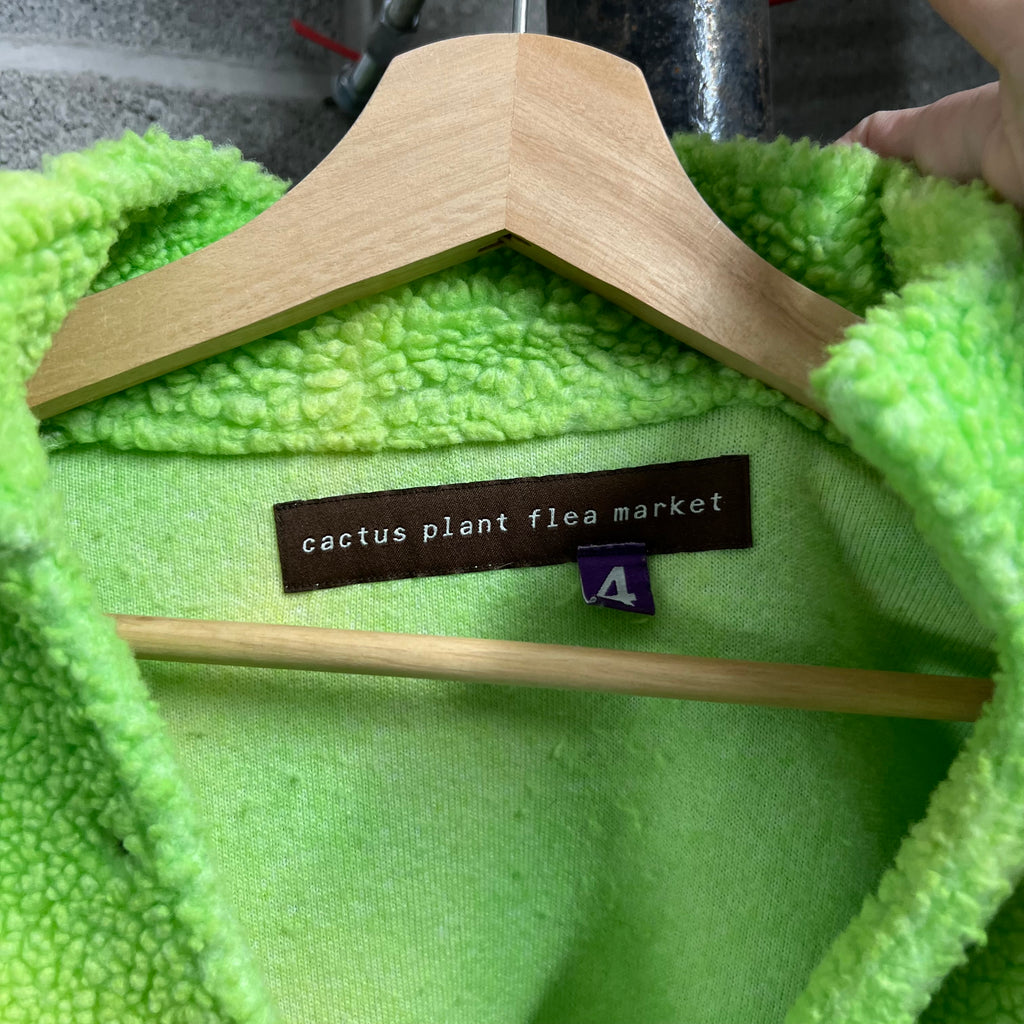 Cactus Plant Flea Market Cowboy Fleece Pullover - Size 4