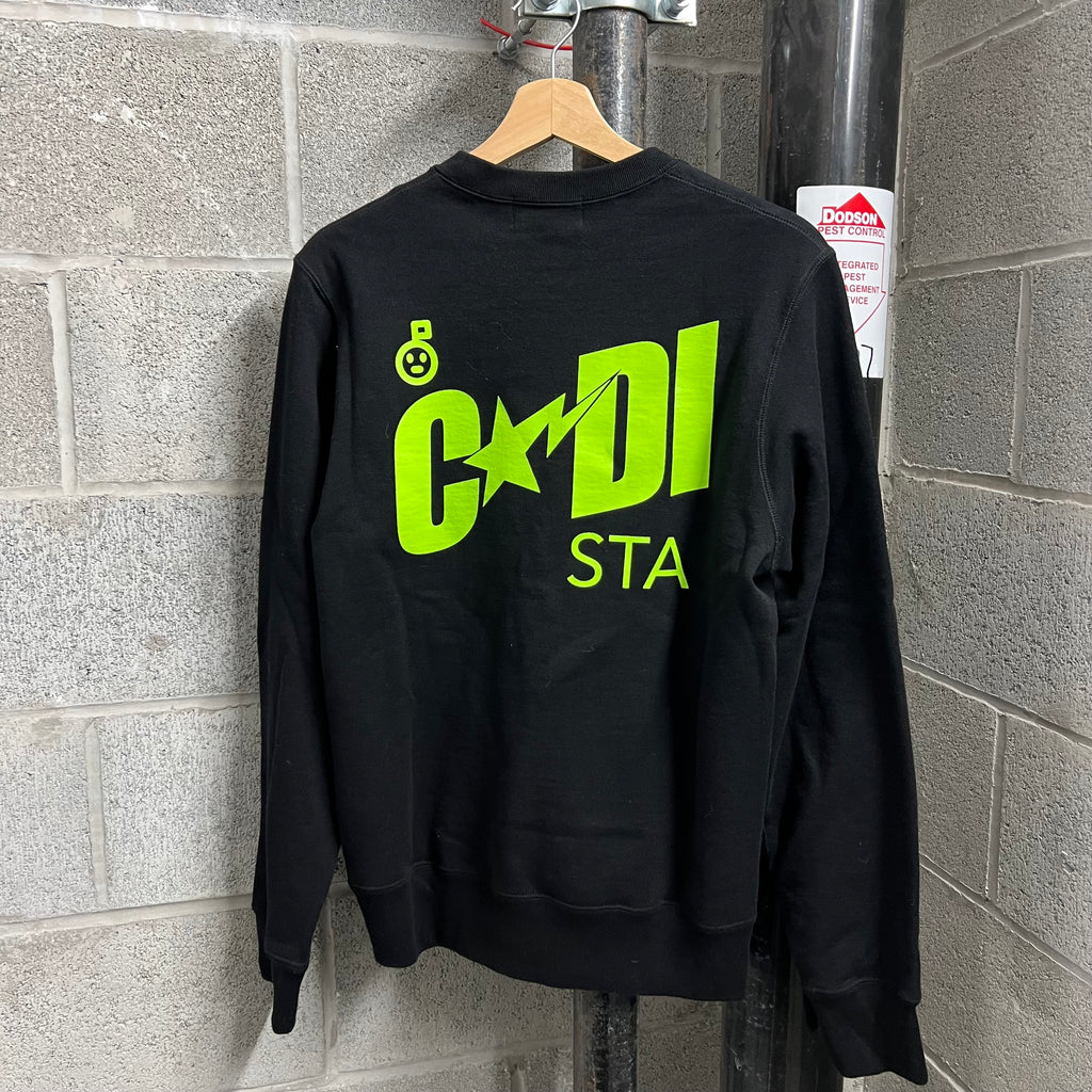 Bape x Kid Cudi Black Sta Logo Crewneck - Size M