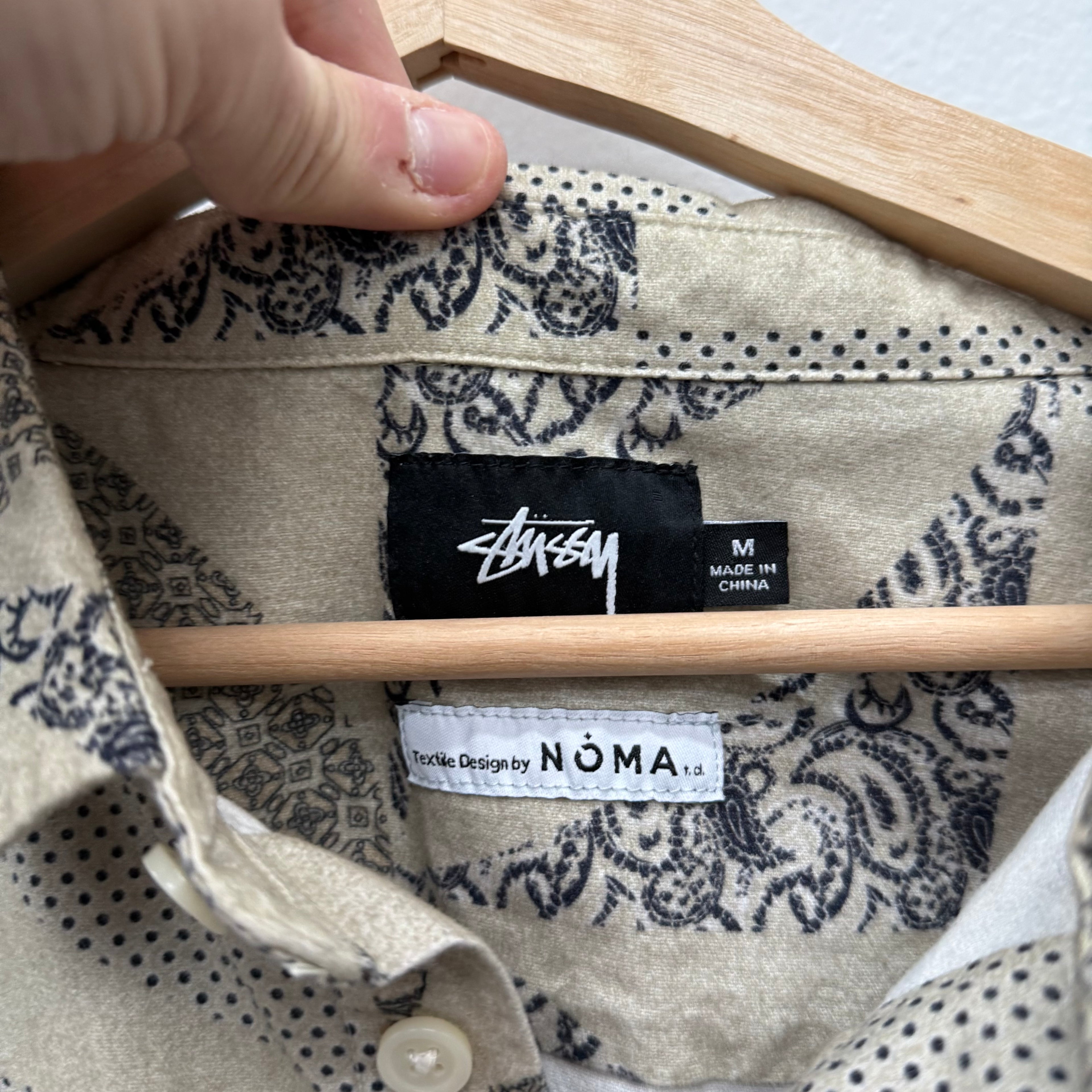 Stussy Noma Button Up Shirt - Size M