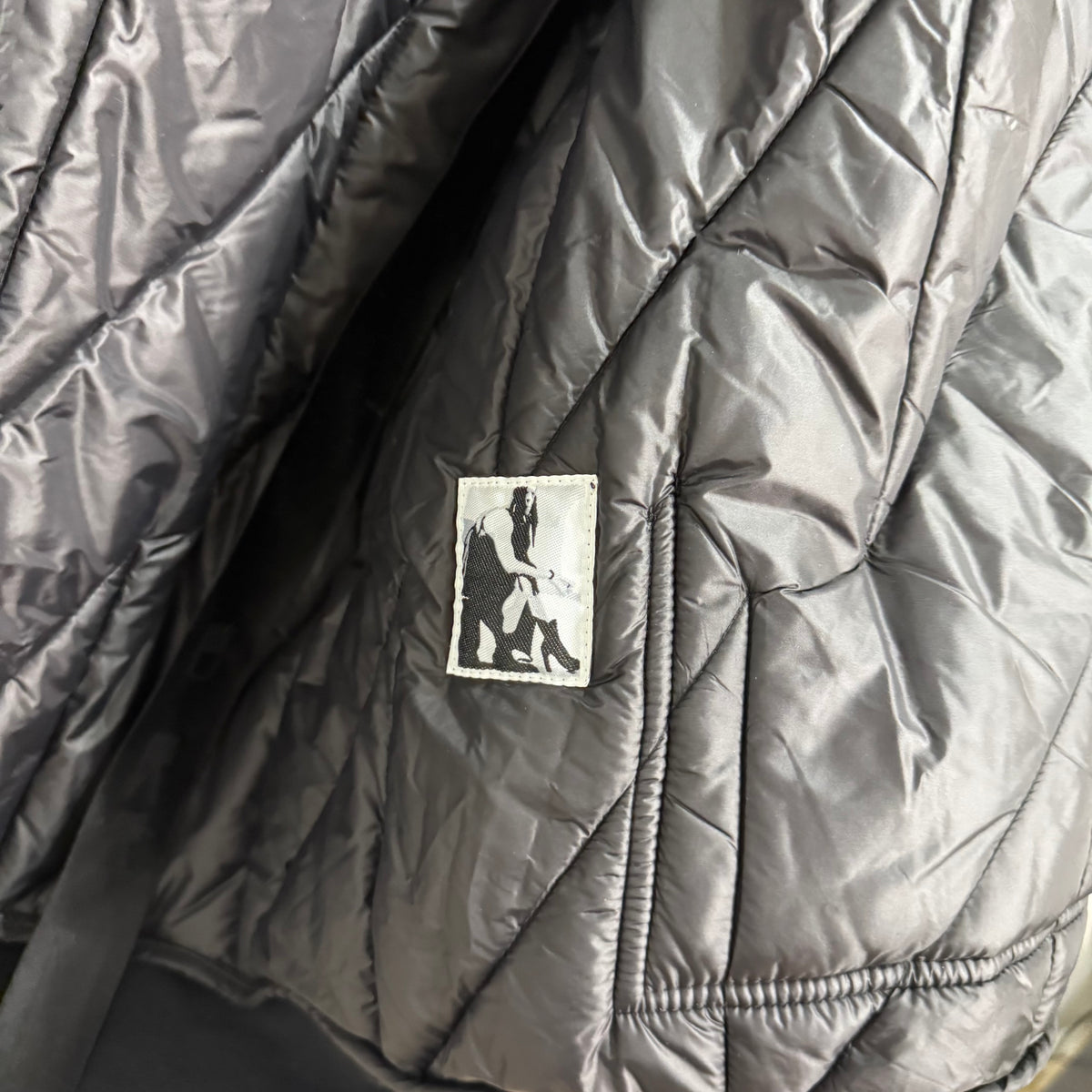 Rick Owens DRKSHDW Gimp Puffer Zip Jacket - Size L