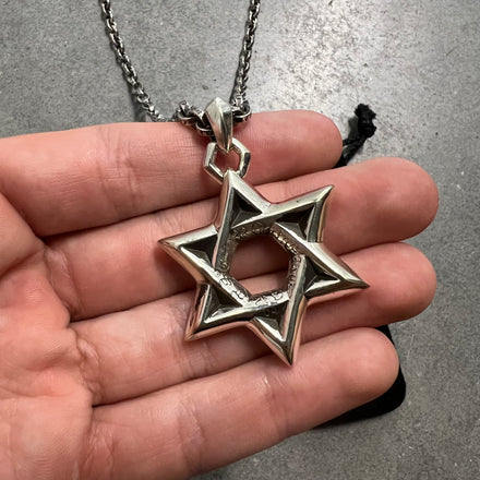 Chrome Hearts Star of David Large Pendant