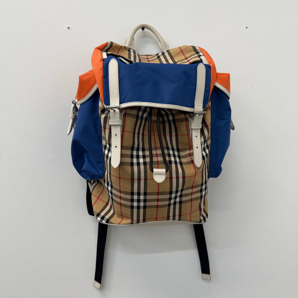 Burberry Rucksack Brown Canvas Backpack