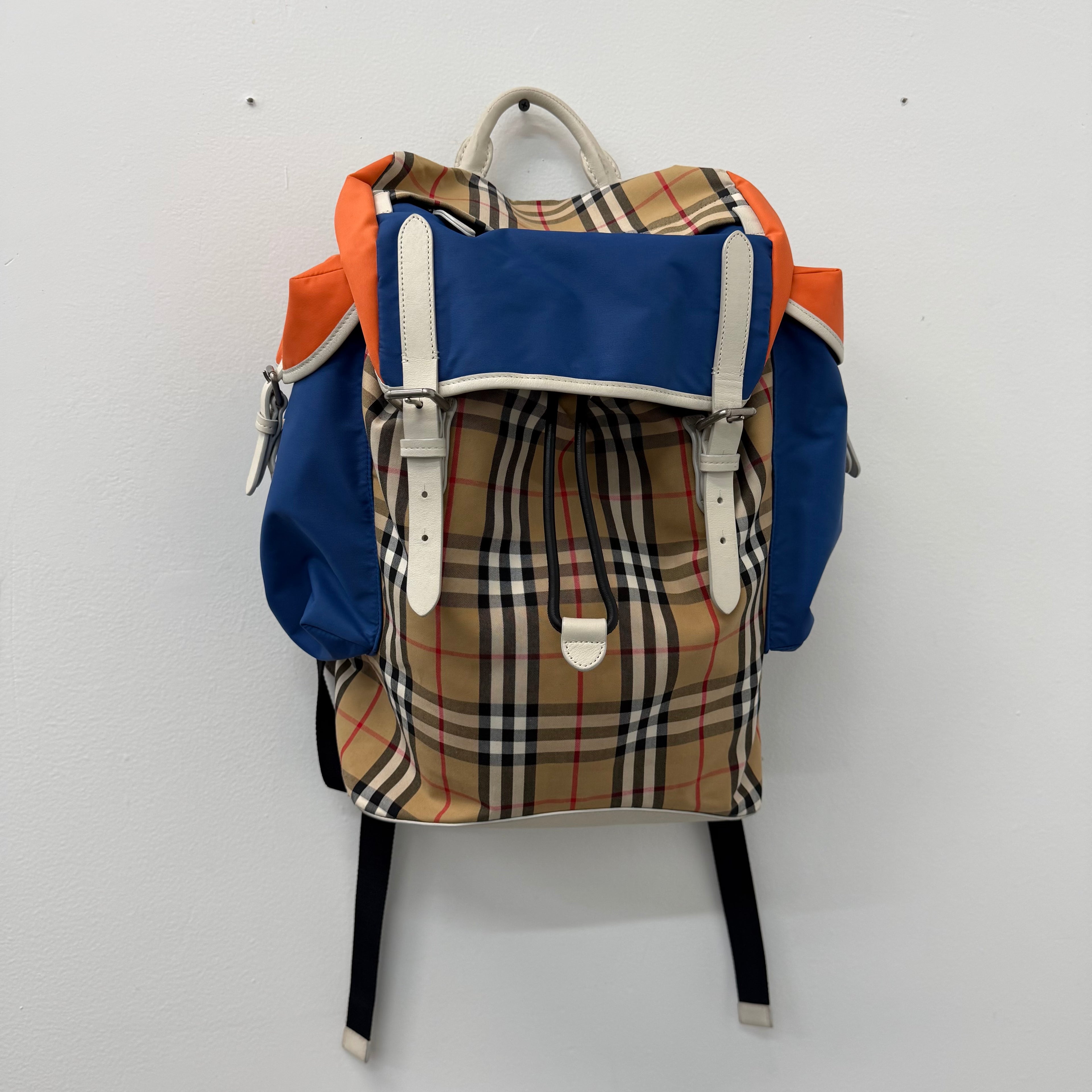 Burberry Rucksack Brown Canvas Backpack
