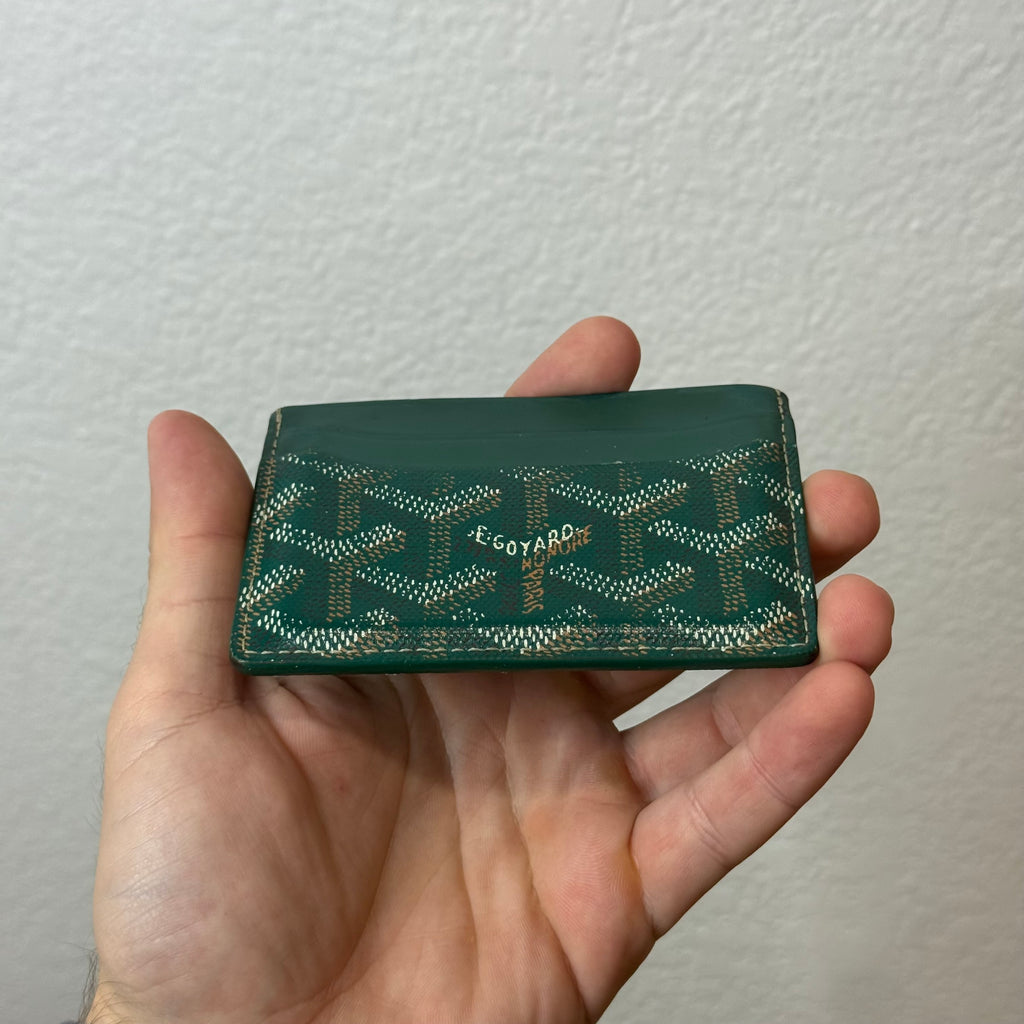 Goyard Saint Sulpice Cardholder Green