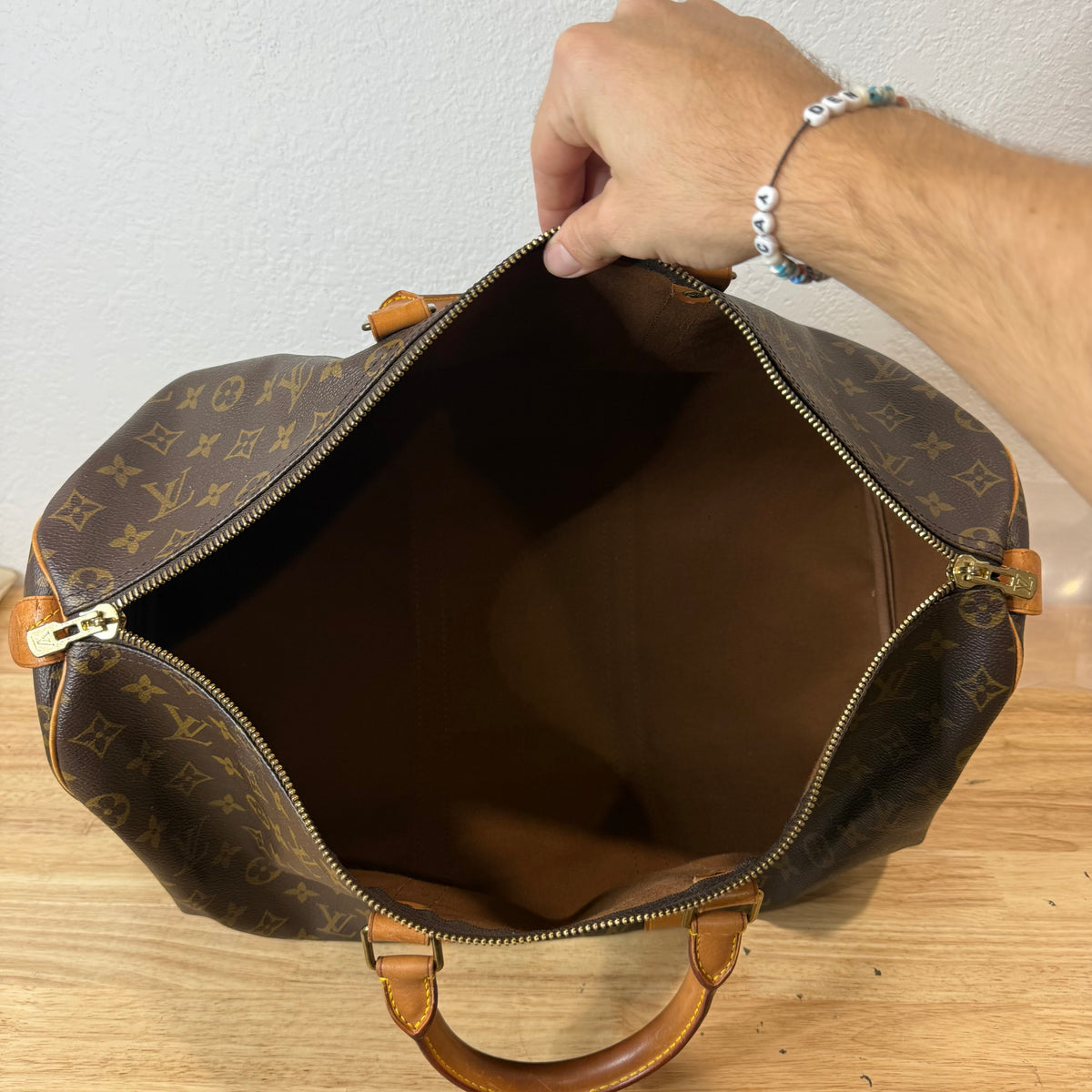 Louis Vuitton Monogram Keepall 45 Duffle Bag