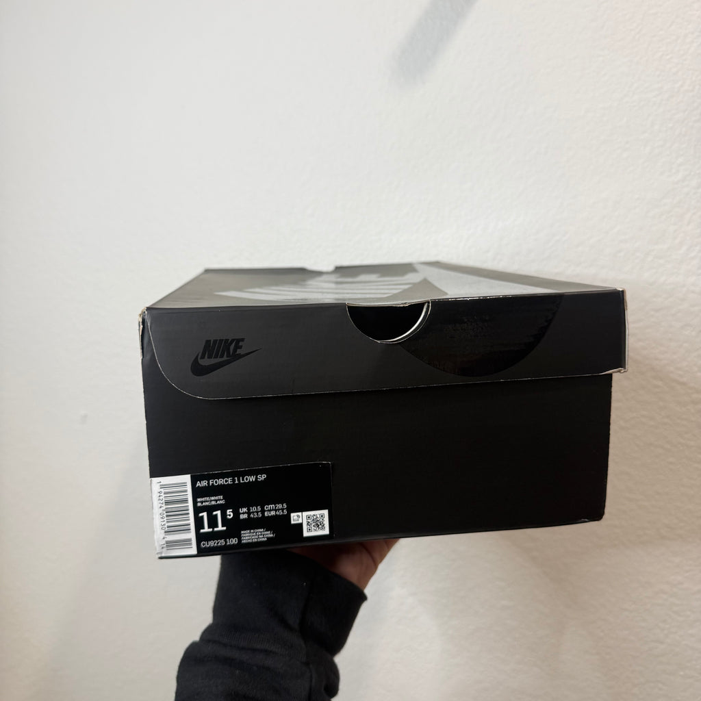 Nike Supreme Air Force 1 White - Size 11.5