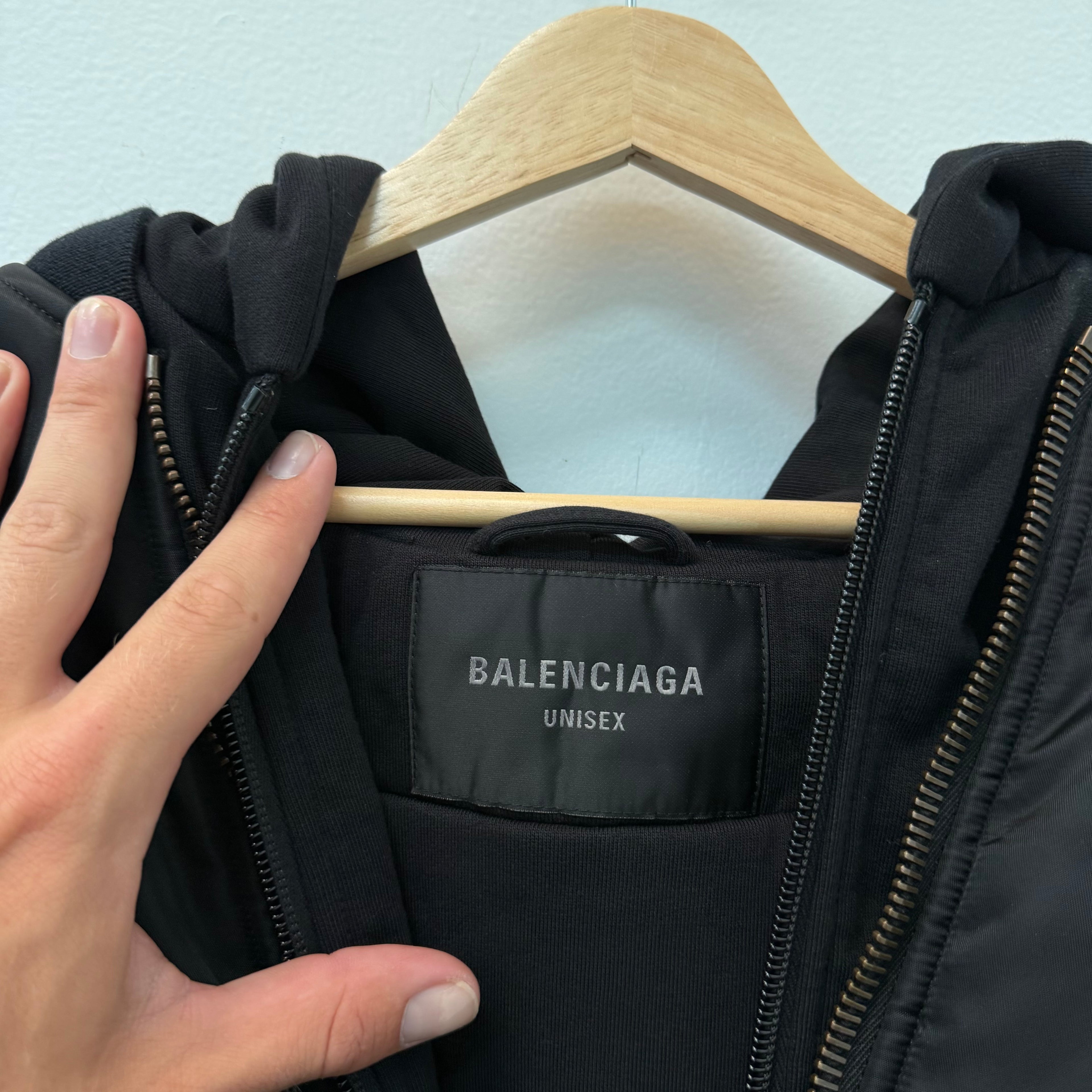 Balenciaga SS23 Denma All in One Nylon Bomber Jacket - Size 2 (XL)