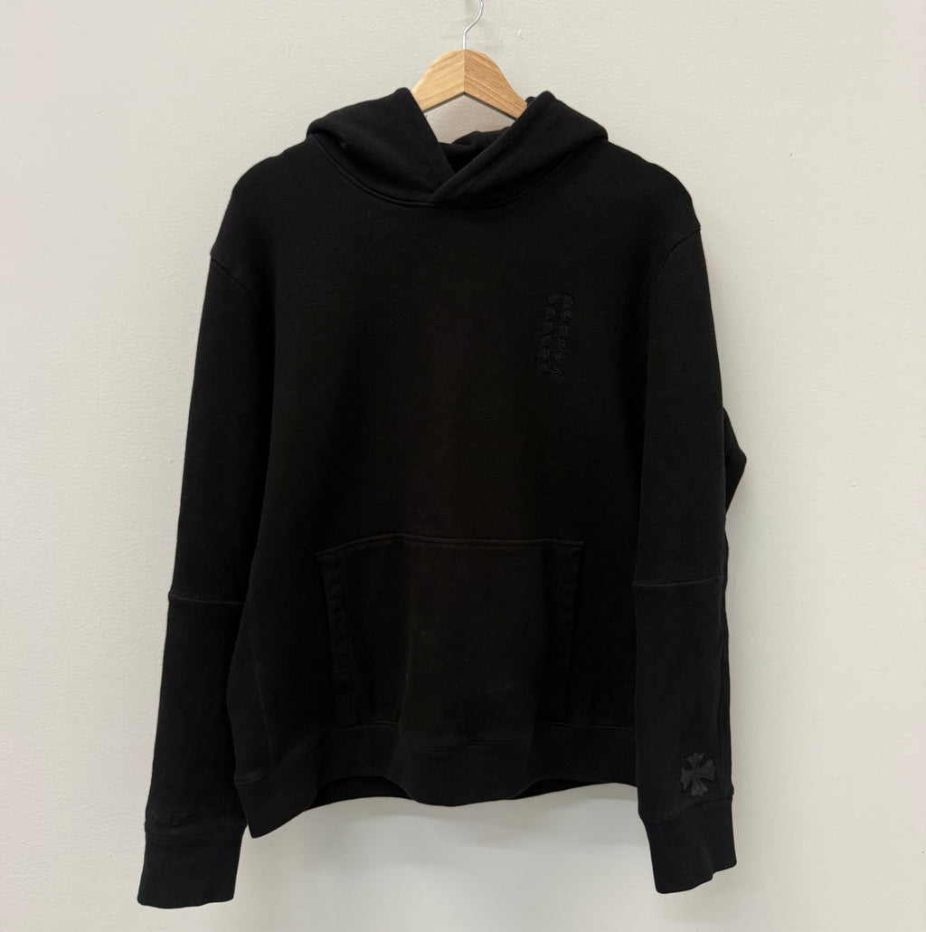 Chrome Hearts Embroidered Logo Plus Patch Hoodie - Size M
