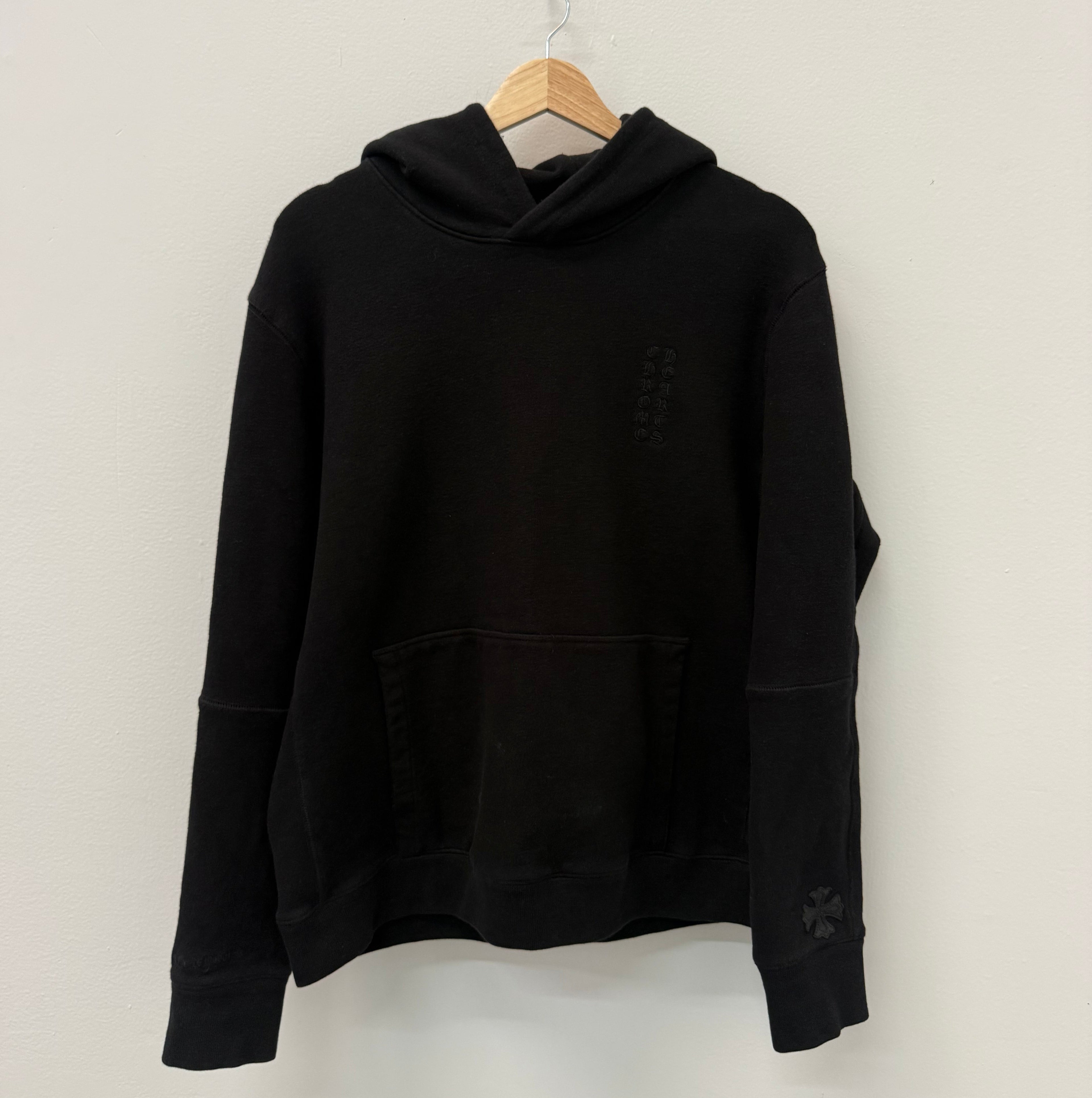 Chrome Hearts Embroidered Logo Plus Patch Hoodie - Size M