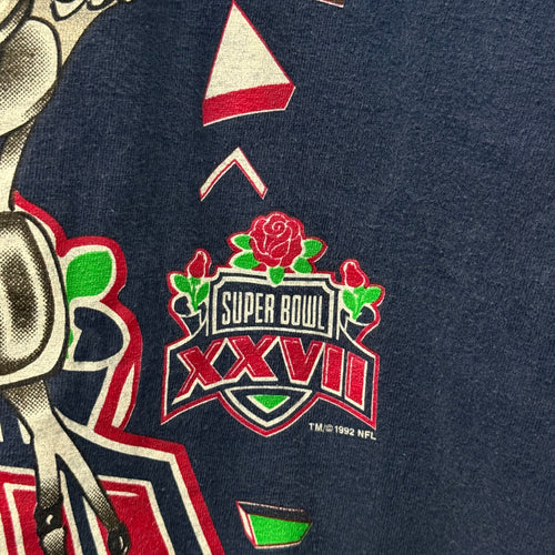 Vintage Nutmeg Dallas Cowboys SBXXVII T-Shirt - Size XL