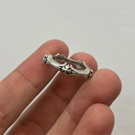 Chrome Hearts Plus and Bones Ring - Size 7.5