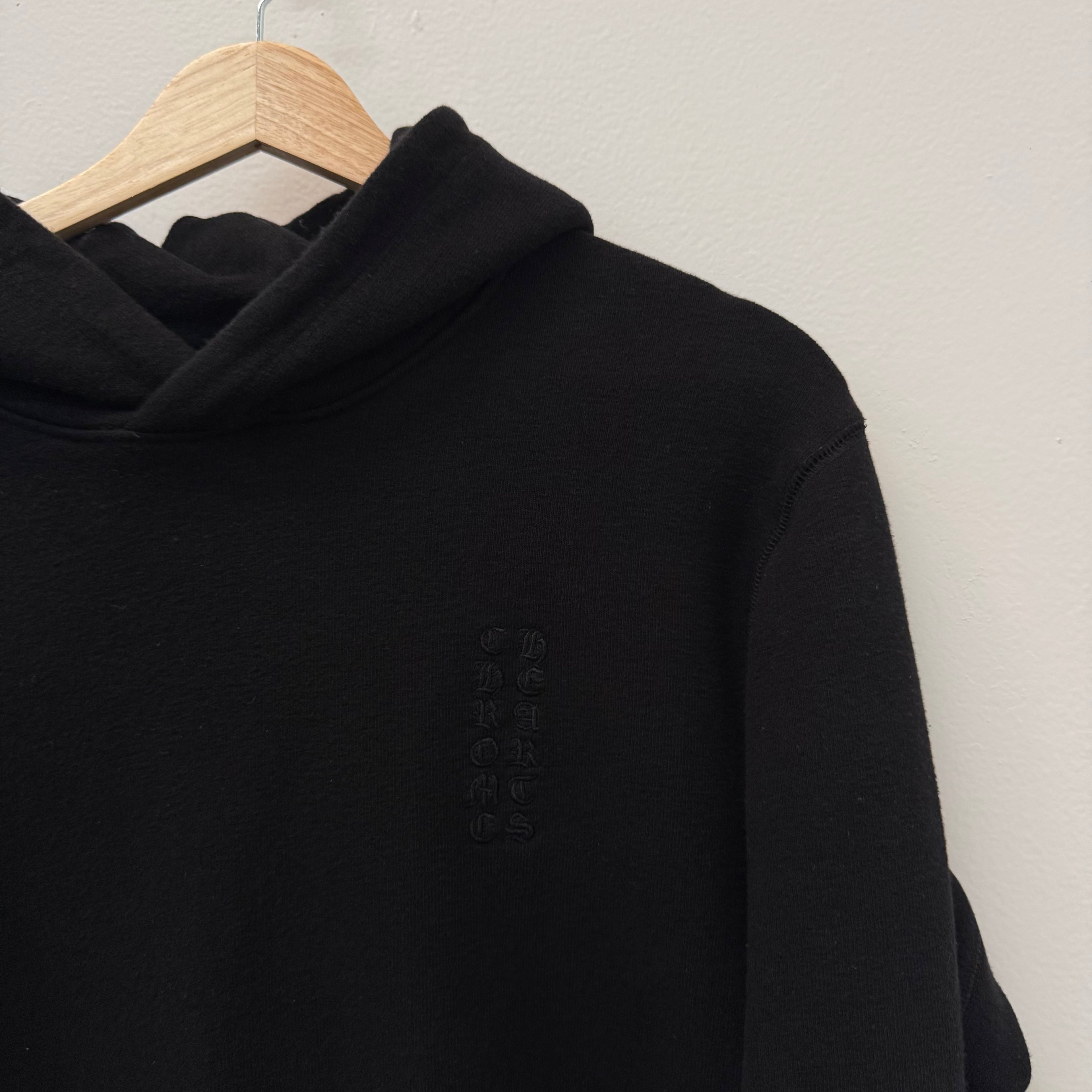Chrome Hearts Embroidered Logo Plus Patch Hoodie - Size M
