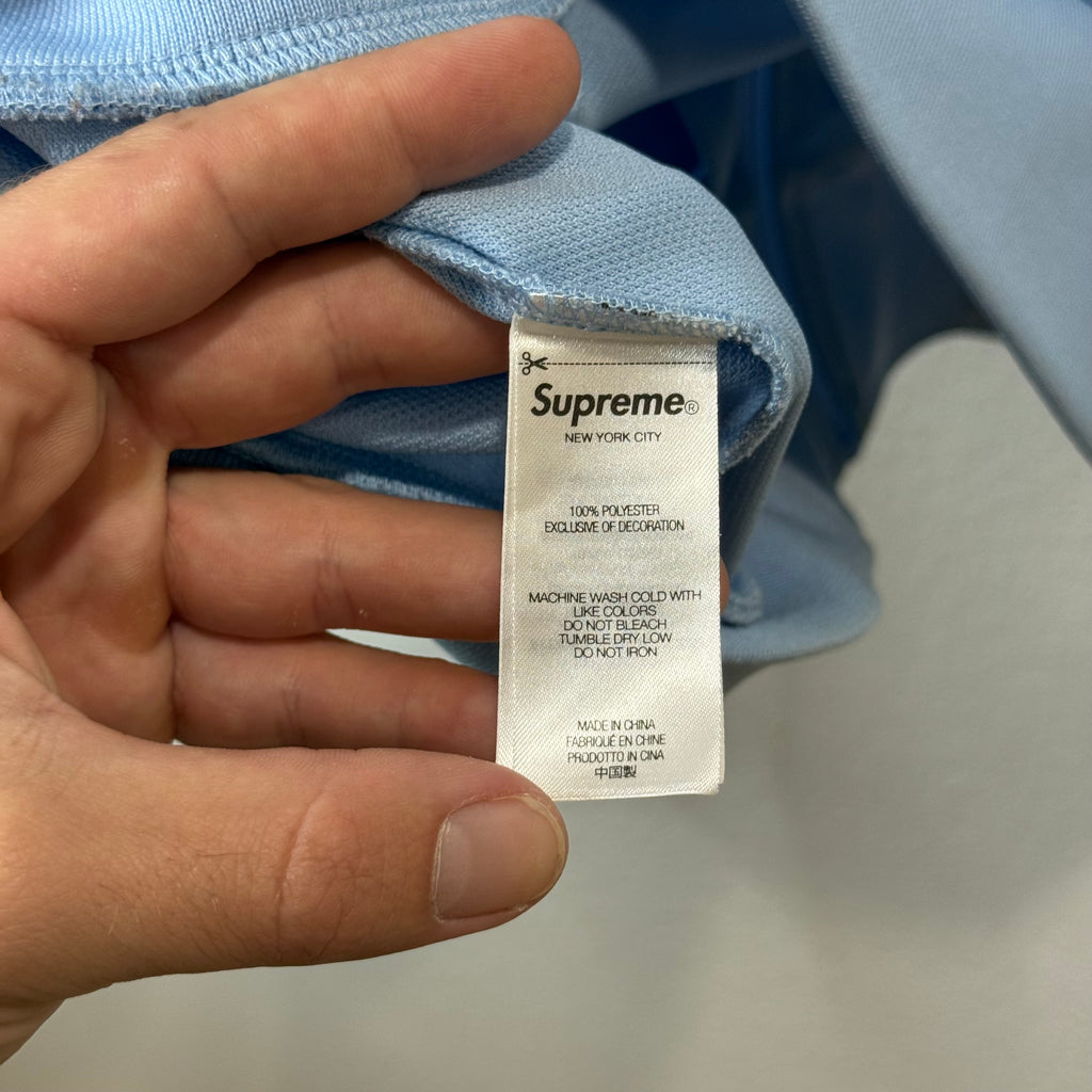 Supreme Tricot Track Jacket Light Blue - Size M
