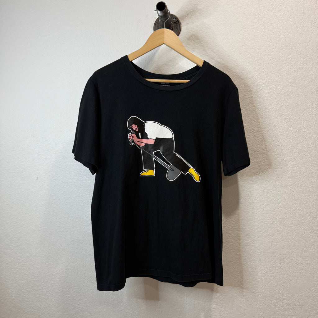 Number Nine Art by Face T-Shirt - Size 4 (L)