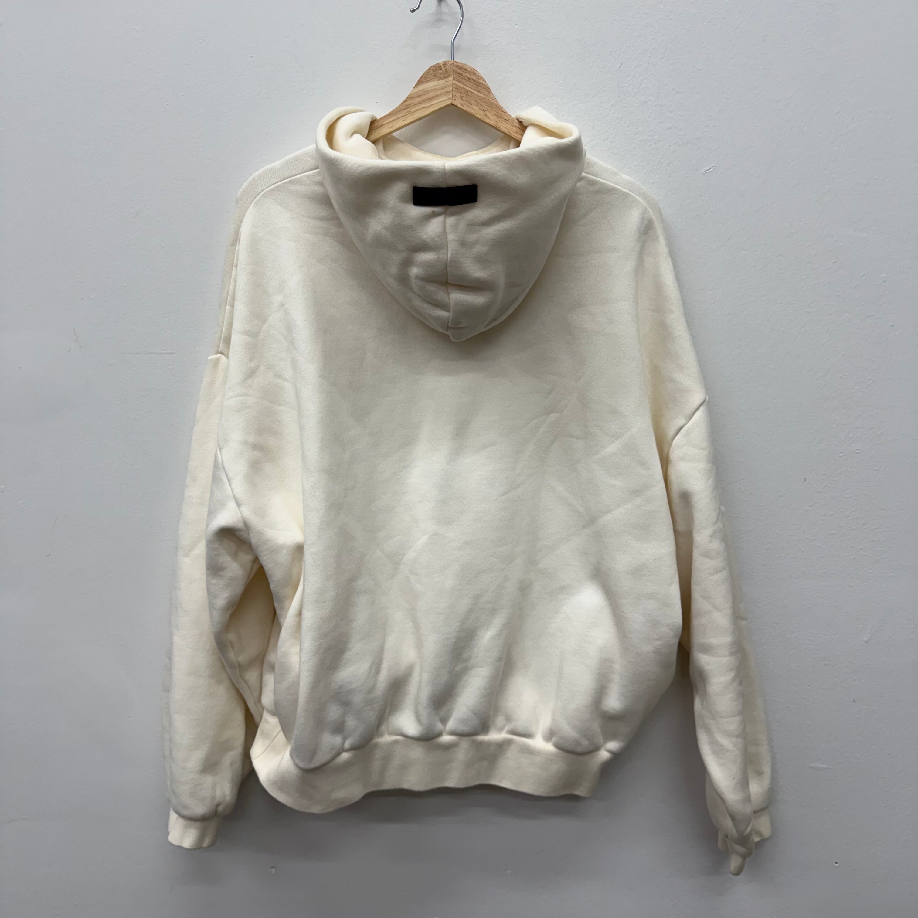 Essentials Fear of God Cream Hoodie - Size S
