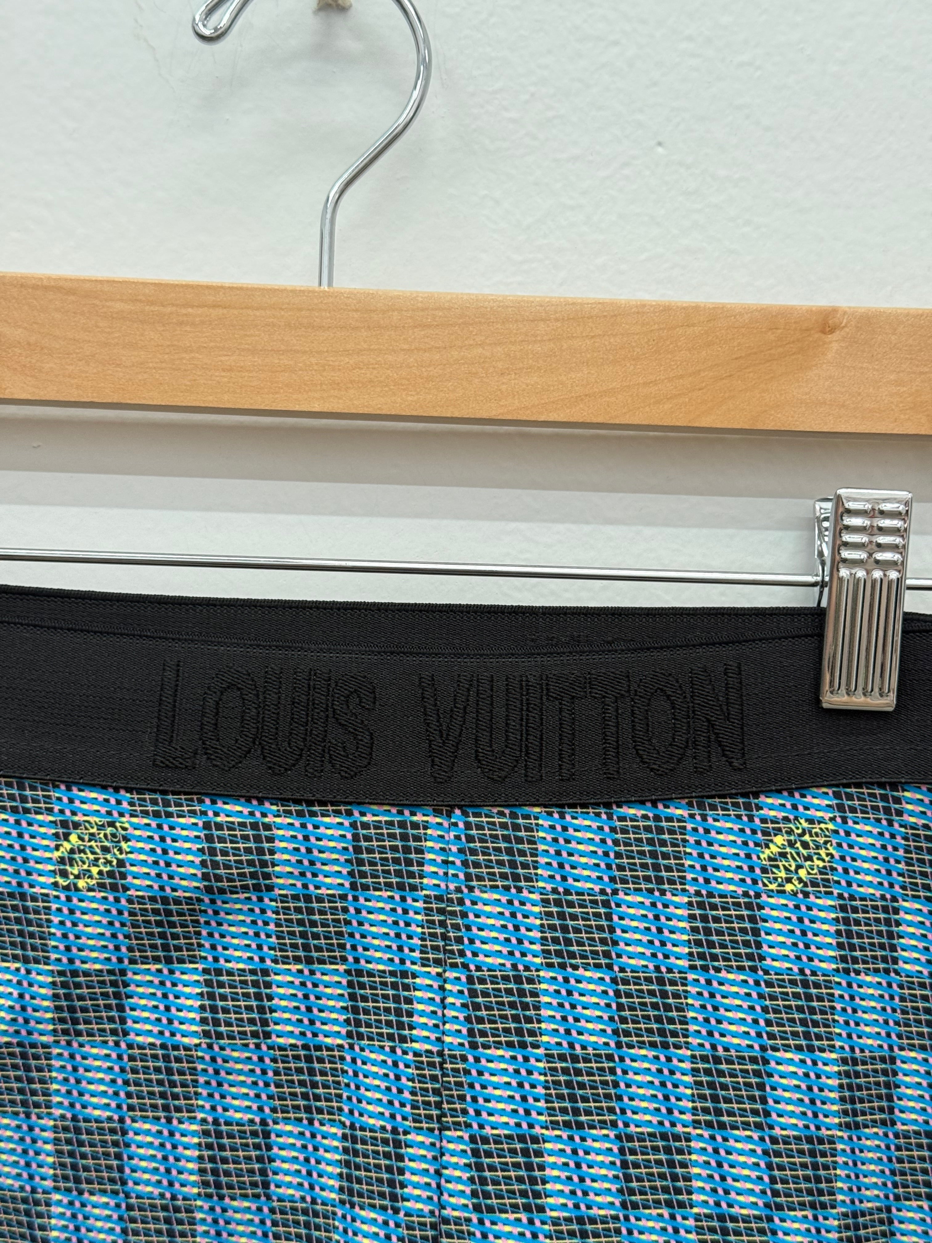 Louis Vuitton Blue Monogram Joggers - Size 38
