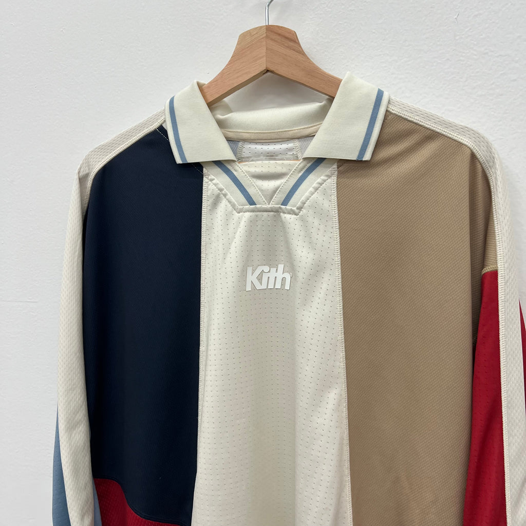 Kith Multi Longsleeve Soccer Longsleeve Shirt - Size M