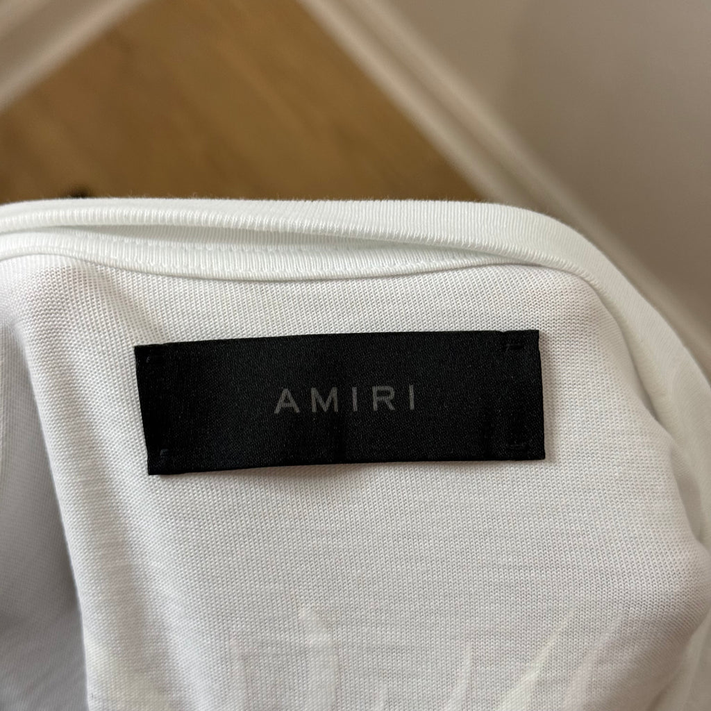 Amiri White Red Sun T-Shirt - Size XL