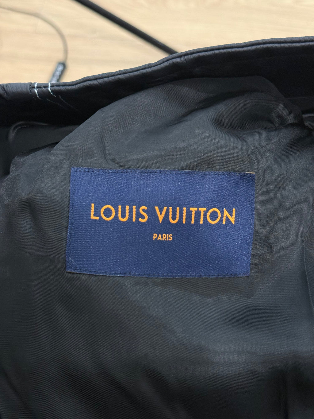 Louis Vuitton Leather Frequency Jacket - Size 58 (XXL)