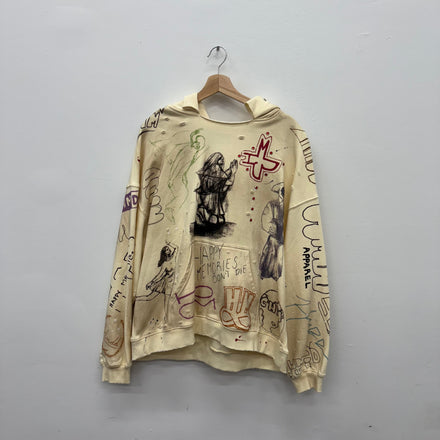 HMDD Graffiti Crystal Hoodie