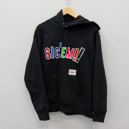 Supreme Wtaps Sic’Em Hoodie Black - Size M