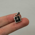 Chrome Hearts Square Plus Frame Pendant Silver